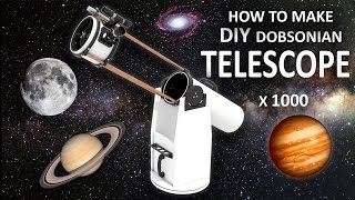 How To Make DIY Telescope  Experiment At Home [upl. by Eima960]