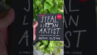 Steal Like an Artist by Austin Kleon steallikeanartist art austinkleon selfhelpbook books [upl. by Sihun]