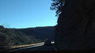 Driving Down 89A from Flagstaff to Sedona [upl. by Ahsitra]