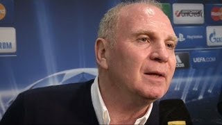 Nach Zittersieg Hoeneß platzt der Kragen „Spielen schönen Dreckquot  Bundesliga Aktuell [upl. by Berlyn404]