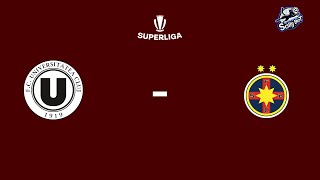 quotUquot Cluj Vs FCSB Etapa 16 SuperLiga 20242025 Live [upl. by Merkley178]