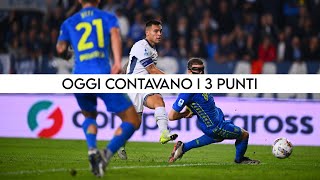 EMPOLI INTER 0  3 3 PUNTI VITALI come LOSSIGENO Del resto se ne PARLA [upl. by Anytsirhc]