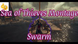 Swarm  Sea of Thieves Montage [upl. by Ehc]