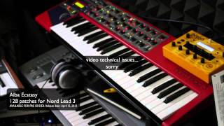 HARMONY  128 ambient patches for NORD LEAD 3 [upl. by Minni]