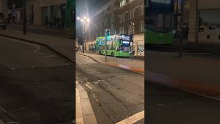 First Leeds Wright StreetDeck Micro Hybrid on the 23 on Vicar Lane Leeds leeds firstbus wright [upl. by Seka]