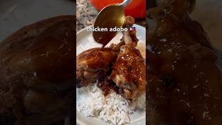 Chicken adobo is a top tier comfort meal 🐔 [upl. by Marylynne]