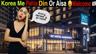 Mumbai To SKorea यादगार बन गया पहला दिन  Visa Hotel Flight [upl. by Ahcas]