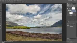 Adding a Watercolor amp Canvas Effect to a Photo in Photoshop [upl. by Luann]