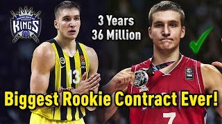 Meet Bogdan Bogdanovic The Serbian Who Has Signed The BIGGEST Rookie Contract in History [upl. by Yssenhguahs]