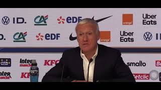 La conférence de presse du sélectionneur Didier Deschamps et l’annonce des 23 joueurs retenus🇫🇷 [upl. by Liahus56]