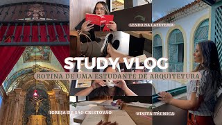 study vlog  rotina de uma estudante de arquitetura  aulas presenciais mini cursos… [upl. by Temp]