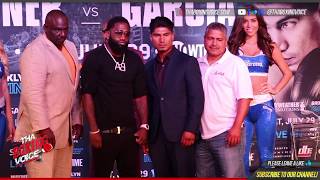 Adrien Broner vs Mikey Garcia FaceOff [upl. by Kamin69]