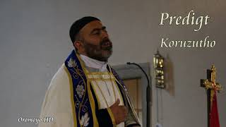 Syrisch OrthodoxeKirche Bibellesung Predigt Pfr Aziz Can Aramäisch Oromoyo HD [upl. by Atenaz64]