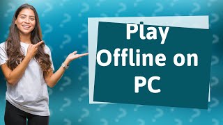 How to play Xbox Game Pass on PC without internet [upl. by Mateya]