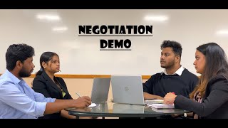 Demonstration of Negotiation Session  Mock Negotiation  Negotiation Process by IFIM ADR Centre [upl. by Madi]