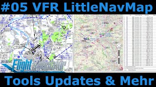 MSFS2020 Tools 05 VFR Pflichtmeldepunkte mit Little NavMap anzeigen und importieren lassen [upl. by Atile]