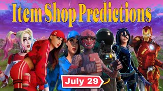 Fortnite Item Shop Tomorrow Predictions  Monday July 29 2024 July292024 [upl. by Isidore38]