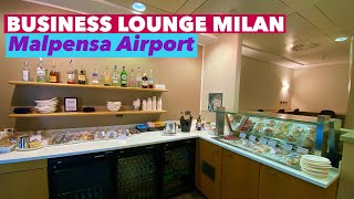 MILAN BUSINESS LOUNGEAirport Malpensa Terminal 1 Via Milano Business Lounge [upl. by Vullo]