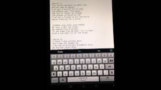 Using lyric section in Setlist Helper [upl. by Adnuhsor]