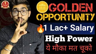 Golden Opportunity for beginners🔥🎯  1 Lac Salary Job of 2023  Big Govt Job Vacancy 2023 [upl. by Otreblon464]