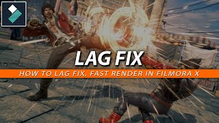 FILMORA X  HOW TO LAG FIX  FAST EXPORT  RENDER TIMELINE PLAYBACK اردو  हिंदी [upl. by Dierdre]