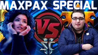 Starcraft 2 MaxPax P vs Special T 4K Best of 5 ASUS ROG Group A [upl. by Kuhn966]