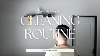 Weekly Vlog  Cleaning Routine วันทำความสะอาดบ้าน [upl. by Wahlstrom237]