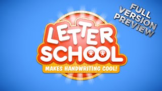 LetterSchool  Alphabet and Number Writing FULL Preview [upl. by Kenlee239]