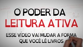 5 DICAS PARA A LEITURA ATIVA  Seja Um Estudante Melhor [upl. by Attekram762]