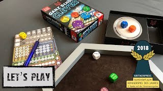 Let’s Play  Ganz schön Clever Schmidt 2018  Nominiert zum Kennerspiel des Jahres 2018 [upl. by Odessa]