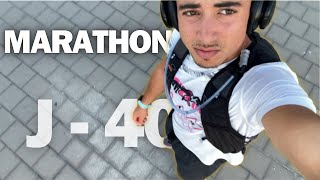 MARATHON de Toulouse plus que 40 jours… 🏃🏽‍♂️ [upl. by Atibat]