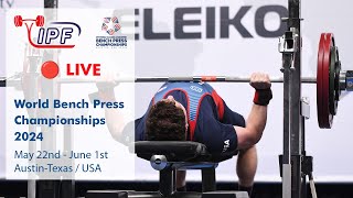 Men Masters Classic 105 kg  World Bench Press Championships 2024 [upl. by Anitnatsnoc]