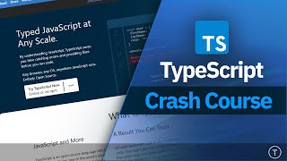 TypeScript Crash Course [upl. by Bower]