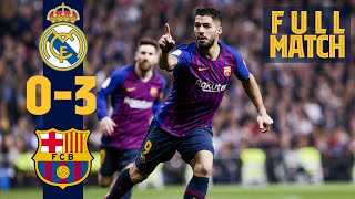 FULL MATCH REAL MADRID  BARÇA WHEN SUÁREZ STUNNED EL CLÁSICO [upl. by Damien]