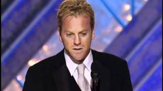 Kiefer Sutherland Wins Best Actor TV Series Drama  Golden Globes 2002 [upl. by Audrye]