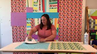 Quilting Tutorial How to Starch Fabric Fat Quarters [upl. by Blanch638]