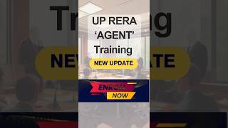 UP RERA Agent Training Starts Soon  Enroll Now reratraining uprera agentrera [upl. by Ahsart]