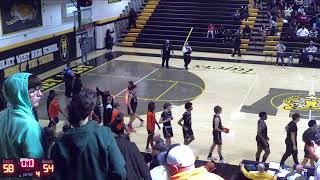 Joliet West High School vs Minooka High School Mens Varsity Basketball [upl. by Ardnasyl]