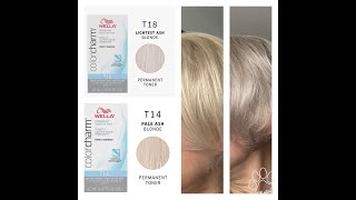 Wella Toners T 14 amp T 18 [upl. by Clarabelle]