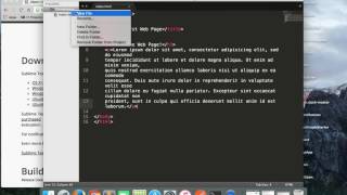 Making A Super Simple Web Page With Sublime Text [upl. by Ariet]