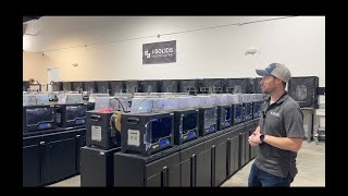 2024 Updated Tour of Texas Largest 3D Print Farm [upl. by Edra41]