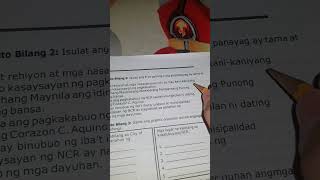 araling panlipunan 3 subject answer [upl. by Soma]