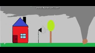 My first cartooncartoon tornado Мой первый мультикторнадо [upl. by Rufe823]