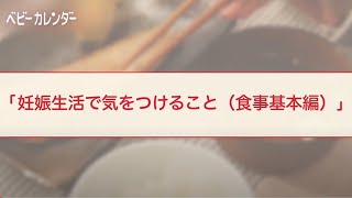 【妊娠中の基礎知識】妊娠中の食事のとり方（食事基本編） [upl. by Epstein]