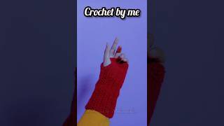 crochet gloves🧶 fingerless gloves mehwish crochet creative fy gloves needlecraft craftwork [upl. by Dric]