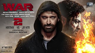 WAR 2  Announcement Teaser  Hrithik Roshan  Jr NTR  Kiara Advani  Ayan Mukerji [upl. by Anyg]