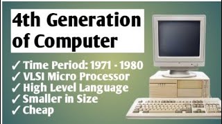 FOURTH GENERATION OF COMPUTER  Fundamental of Computer  Basic Computer Course tkcompiterclass [upl. by Basil]