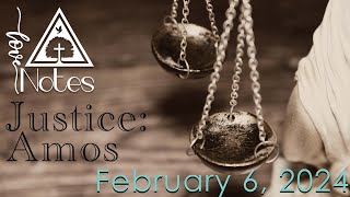 Love Notes Daily Devotions  Justice Amos February 6 [upl. by Ecnaralc]