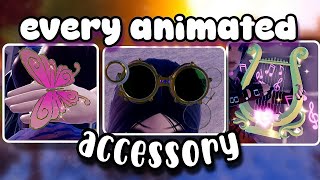 ALL Animated Accesories In Royale High [upl. by Ahsilla]