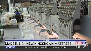 New Kingsdown Mattress in Mebane shifts production to hospital beds during pandemic [upl. by Hutton]